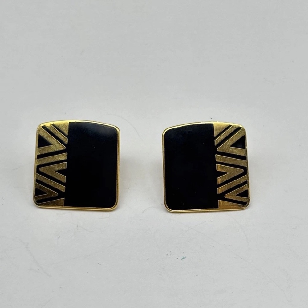 Women’s vintage Laurel‎ Burch 80s signed Naito post earrings